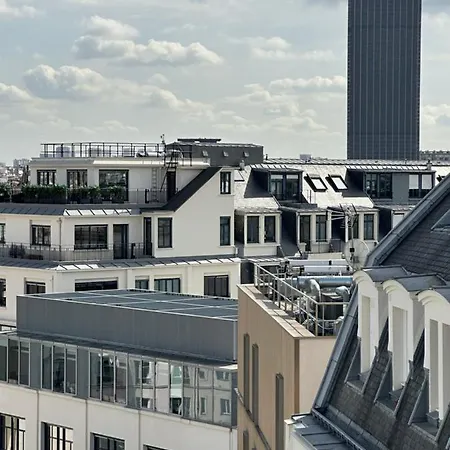 Rooftop Eiffel Tower Two Bedrooms 1200sq Ft