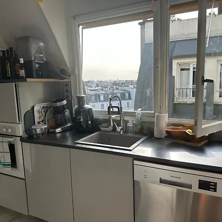 Rooftop Eiffel Tower Two Bedrooms 1200sq Ft