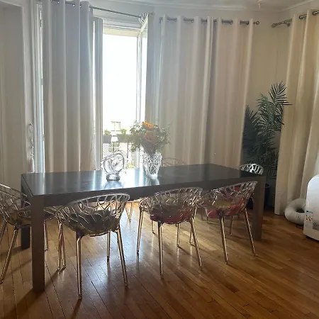 Rooftop Eiffel Tower Two Bedrooms 1200sq Ft